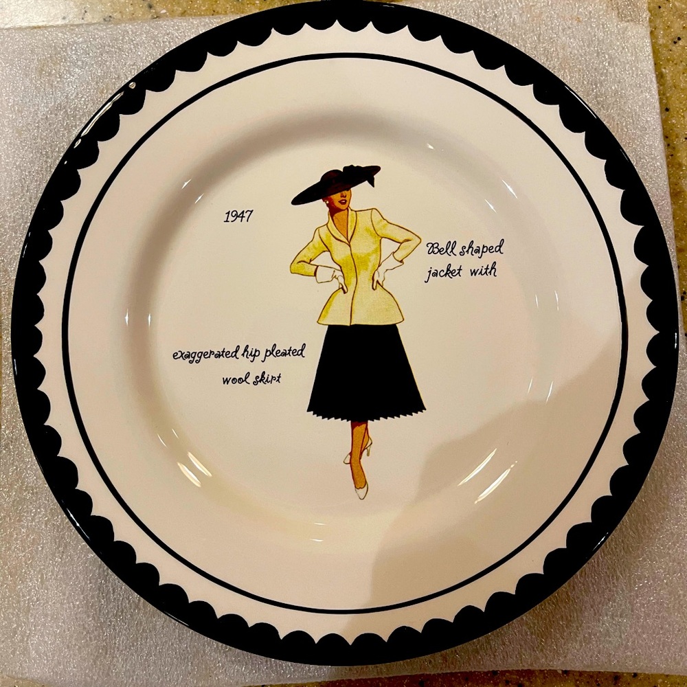 2003 Michael Alan 1947 Fashion Plate with hanger.